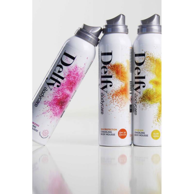 Crackling clearance body mousse